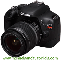 Canon Eos Rebel T2i User Manual